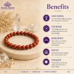 Red Jasper Strength Bracelet - Image 3